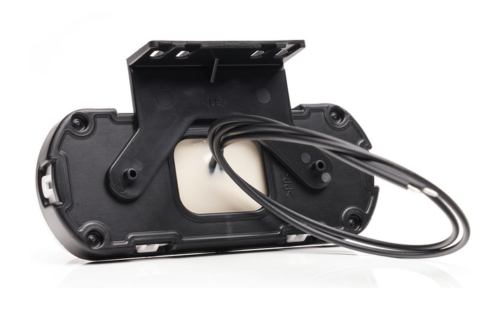 WAŚ W240 1600 LED blanco, luz de señalización universal con soporte