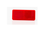 Reflector rectangular rojo FRISTOM DOB-035C de 90x40 mm