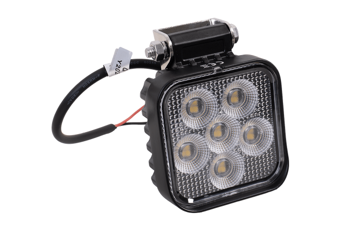 Reflector de lámpara de trabajo LED TT TECHNOLOGY NEGRO TT.13324 24xLED 1920lm cuadrado