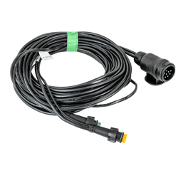 Instalación eléctrica ASPÖCK para remolque, arnés de grúa, 7 m, conector 13/8 PIN, bayonetas 2x 5 PIN