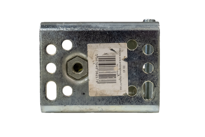 Abrazadera para rueda jockey OUTLET WINTERHOFF de 60 mm