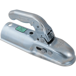 Enganche de bola KNOTT K7.5-E para remolque de 750 kg con barra de tiro tubular de 70 mm
