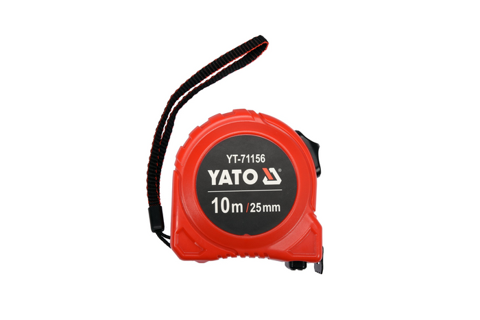 Cinta métrica plegable YATO YT-71156 de 10 m x 25 mm