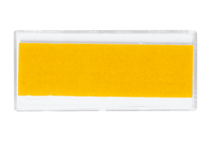 Reflector blanco 76x34 mm con cinta autoadhesiva