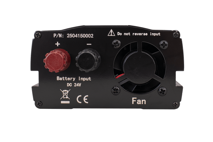 Convertidor de voltaje 24V/230V (600/1200W) KAMAR E1925