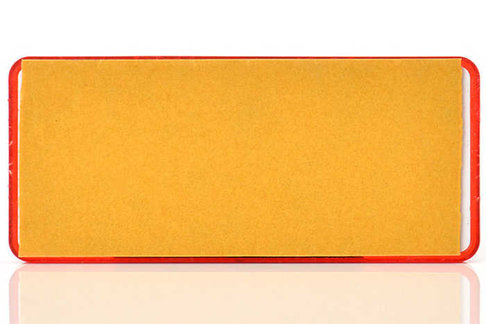 Dispositivo reflectante 96x42 mm trasero con cinta adhesiva