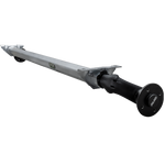 AL-KO OPTIMA eje sin freno para remolque 750kg 1450mm 1820mm 4x100