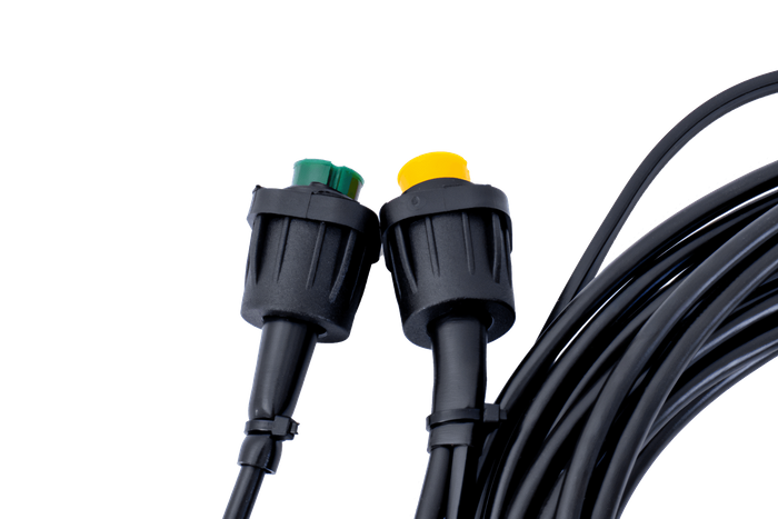 Arnés de remolque de instalación eléctrica MANTES 4,5 m ENCHUFE 7PIN BAYONETA 2x5PIN