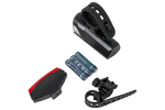 Juego de luces para bicicleta PROFEX 92618 Super Vision, alimentadas por batería (delantera y trasera)