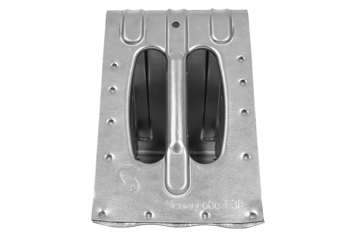 Calzo para ruedas KNOTT G36, altura: 150 mm, metal.