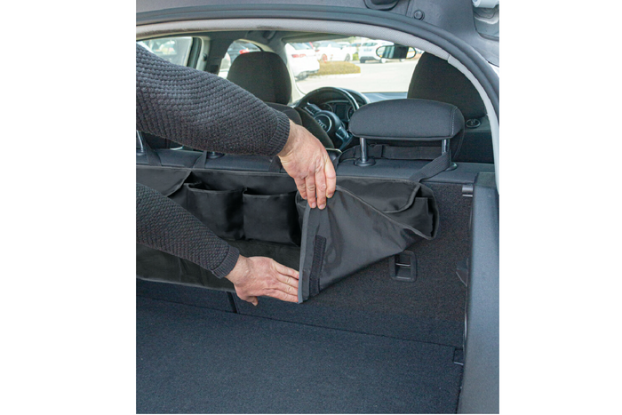Organizador de coche LAMP Multi-Pocket DeLuxe para maletero y respaldo de asiento 88x46cm