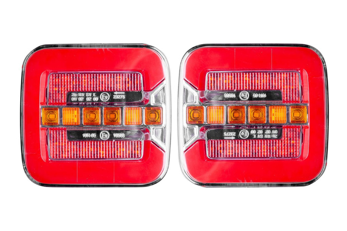 TT Technology TT.12523B Pilotos traseros LED 4 funciones izquierda+derecha, inalámbricos, magnéticos