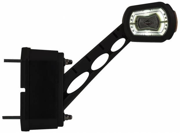 Lámpara de posición izquierda LED HORPOL LDCC 2713 sobre brazo de goma, con sensor de marcha atrás
