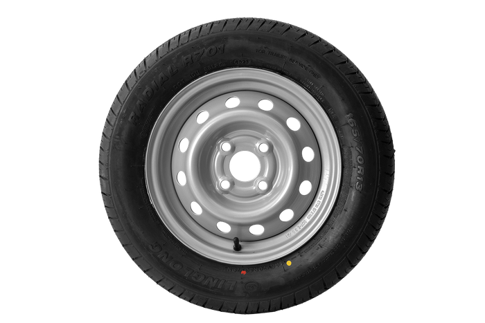 Rueda completa NEUMÁTICO LINGLONG 165/70 R13 79N LLANTA UNITRAILER 4Jx13"H2 4x100 ET:30