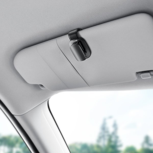 BASEUS Platinum Vehicle - Soporte para gafas y documentos para coche