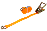 Cinta transportadora UNITRAILER de 6 m/25 mm/1 t de color naranja con tensor