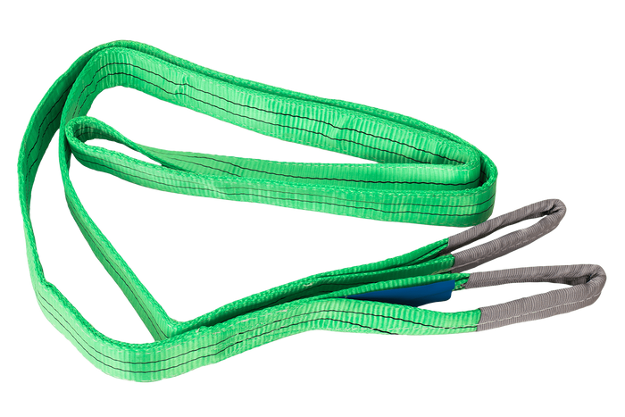 Correa de elevación HEFFA de 4 m/60 mm/2 t con presillas