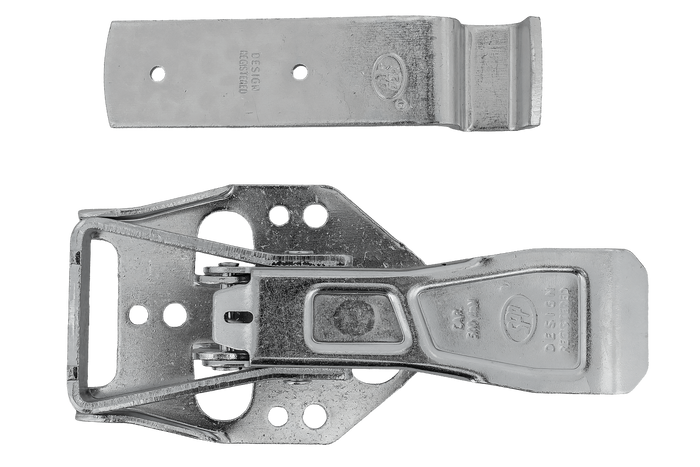 Enganche lateral con fijación STEELPRESS ZB-04C+Z-01A para el cierre lateral completo del remolque