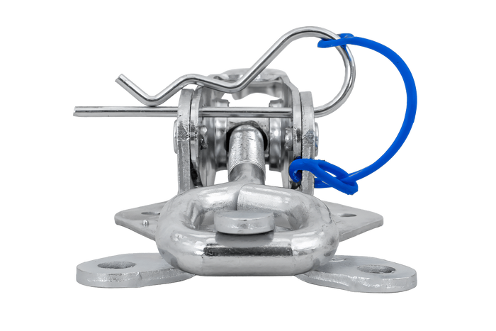 Enganche lateral con fijación STEELPRESS ZB-15A+Z-15, cierre excéntrico completo del lateral del remolque