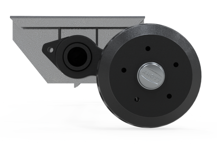 KNOTT VGB15 eje frenado para remolque / grúa 1500kg 1850mm 2300mm 5x112