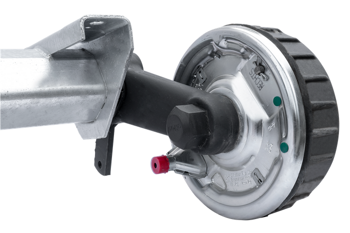 AL-KO EURO eje frenado para remolque / grúa 1800kg 1450mm 1950mm 5x112