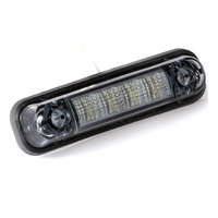 Luz de posición LED oscura FRISTOM FT-081, blanca universal