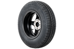 Rueda de remolque reforzada KENDA TIRE 185/80 R14C 104/102N LLANTA DE ALUMINIO STARCO negro 5.5Jx14"H2 5x112 ET:30