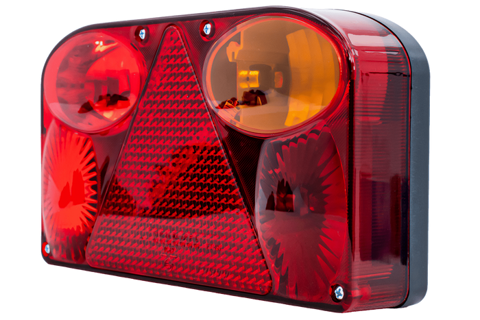 Piloto trasero FRISTOM FT-088 6 funciones derecho