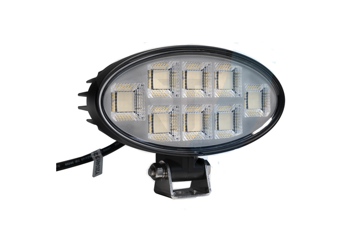 Reflector de lámpara de trabajo LED TT TECHNOLOGY NEGRO TT.13417 160xLED 8900lm ovalado