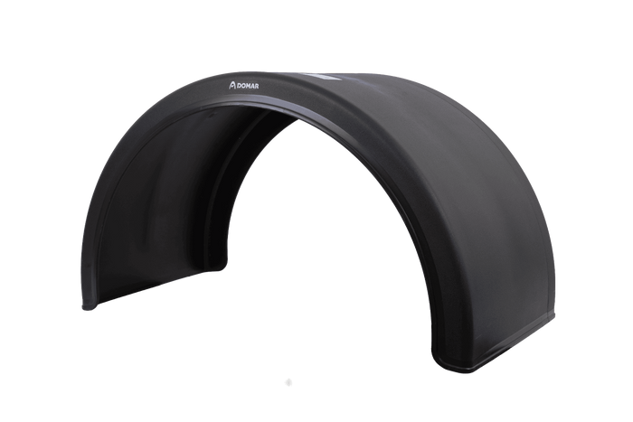 Guardabarros doble para remolque de 19,5 a 22,5", paso de rueda DOMAR DK1540, 1100/550 mm