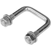 U perno con arandelas y tuercas M12 65/52/65