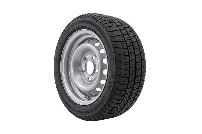 Rueda reforzada para remolque TIRE GT Radial 195/50 R13C 104/101N RIM KENDA 6Jx13"H2 5x112 ET:30