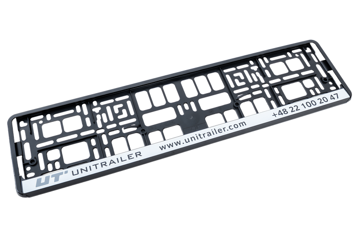 Marco de matrícula UNITRAILER