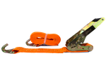 Cinta transportadora UNITRAILER de 5 m/50 mm/5 t de color naranja con tensor
