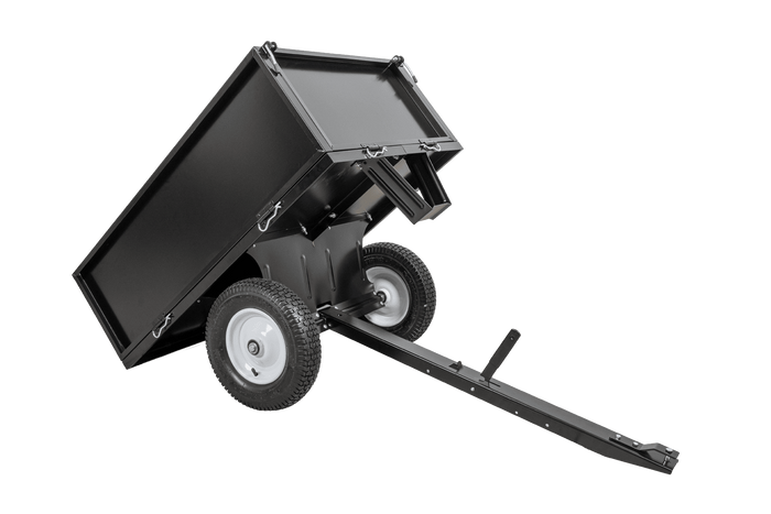 Remolque de jardín para tractor, quad UNITRAILER basculante de 225 kg, 1030 x 700 mm