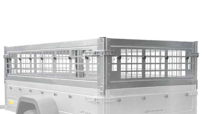Laterales de malla para remolque UNITRAILER GARDEN TRAILER 200 KIPP