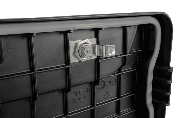 DAKEN 82202 Caja de herramientas BLACKIT 550x250x295mm 23l