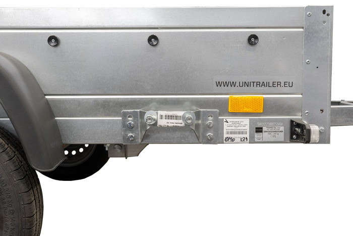 Soporte de rueda de recambio para remolque Unitrailer Garden Trailer KIPP