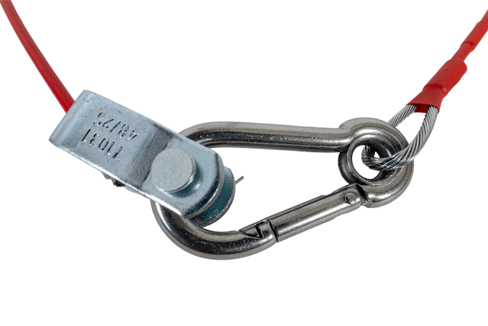 Cuerda de seguridad de emergencia KNOTT con mosquetón de 1200 mm