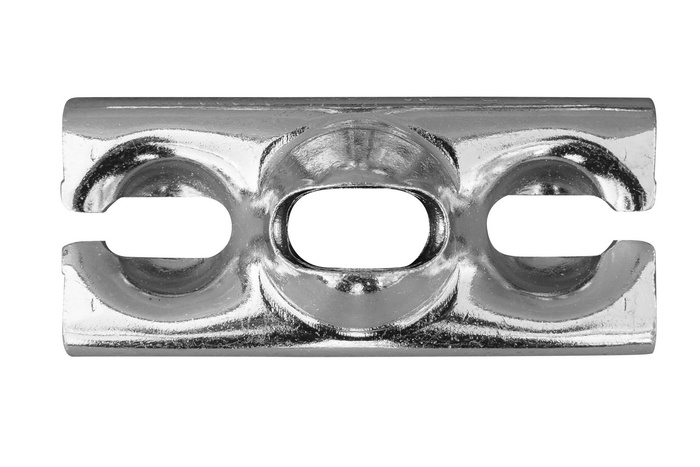 Doble barra en T para líneas de freno KNOTT para remolque de dos ejes