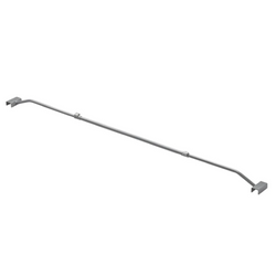 Soporte plano para lona para remolque ProPlus 340918V01 ajustable de 152 a 220 cm.