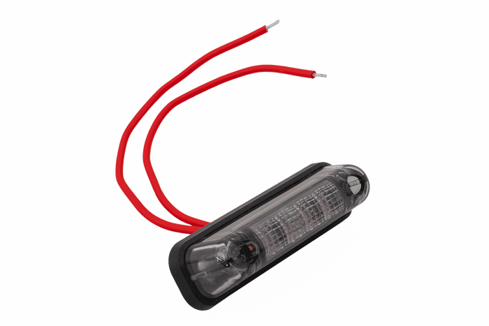 Lámpara de posición universal LED FRISTOM FT-081 rojo oscuro