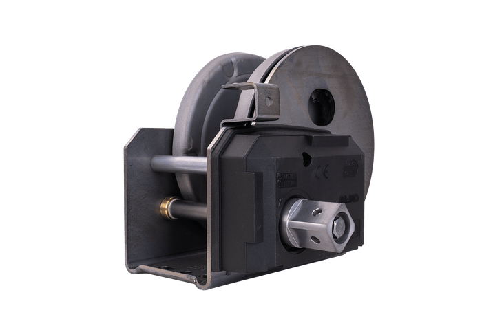 Cabrestante manual para grúa AL-KO de 1150 kg con freno y desenrollado automático