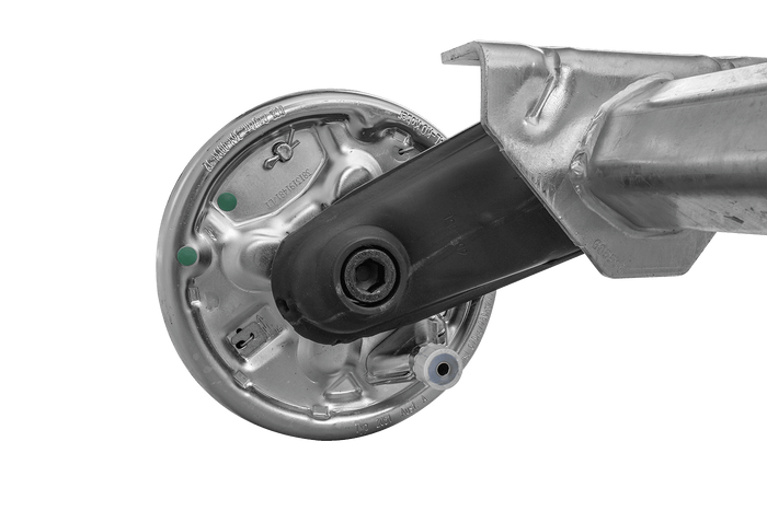 AL-KO COMPACT eje frenado para remolque / grúa 1000kg 1180mm 1560mm 4x100