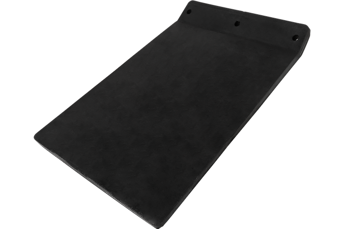 Juego de guardabarros de goma UNITRAILER, cubreguardabarros curvados 185/233 mm