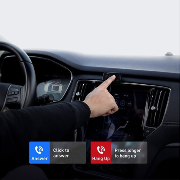 Transmisor FM BASEUS T tipo S-16 con Bluetooth 5.0, reproductor MP3 y cargador para coche con 2 puertos USB.