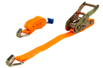 Cinta transportadora UNITRAILER de 2 m/25 mm/1 t de color naranja con tensor