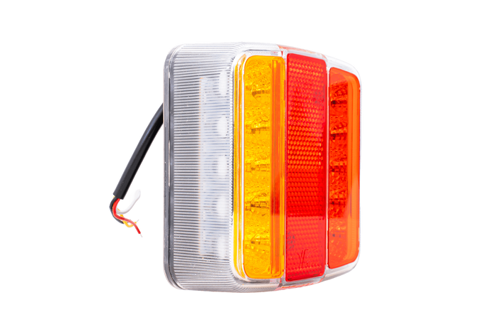 Luz trasera LED universal TT TECHNOLOGY TT.12006 con 4 funciones