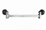Eje con freno KNOTT VGB13M para remolque/transportador de vehículos 1350 kg 1200 mm 1550 mm 5 x 112