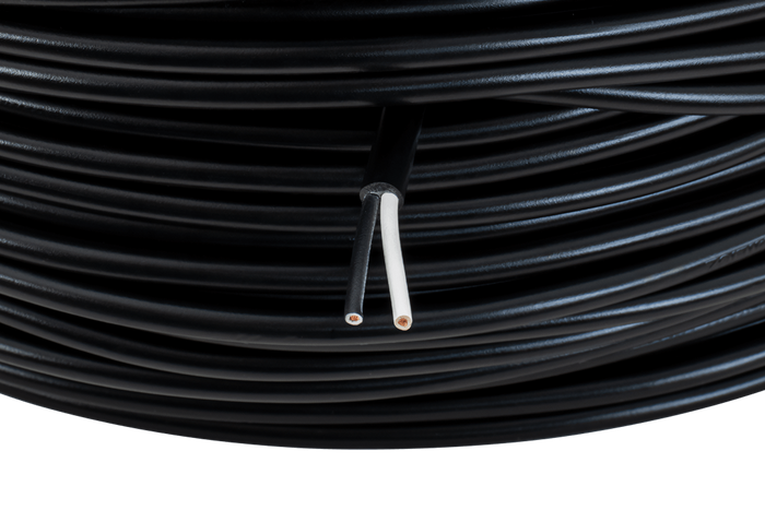 Cable eléctrico bipolar TEXSIM YLY-S 2x1 - 1m